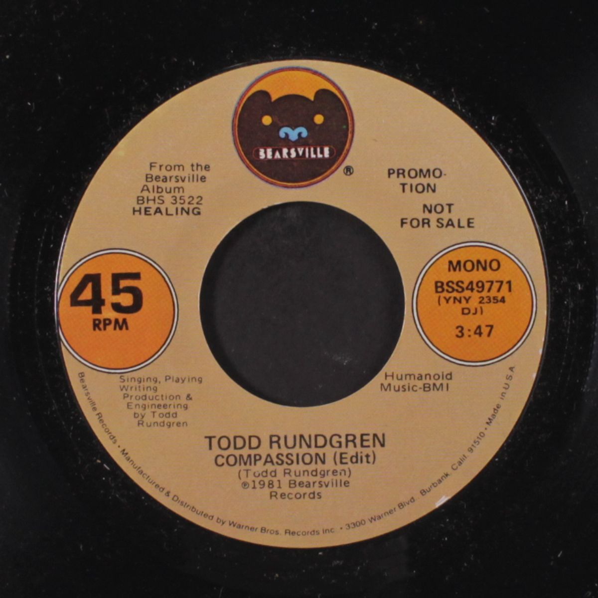 compassion / mono by TODD RUNDGREN
