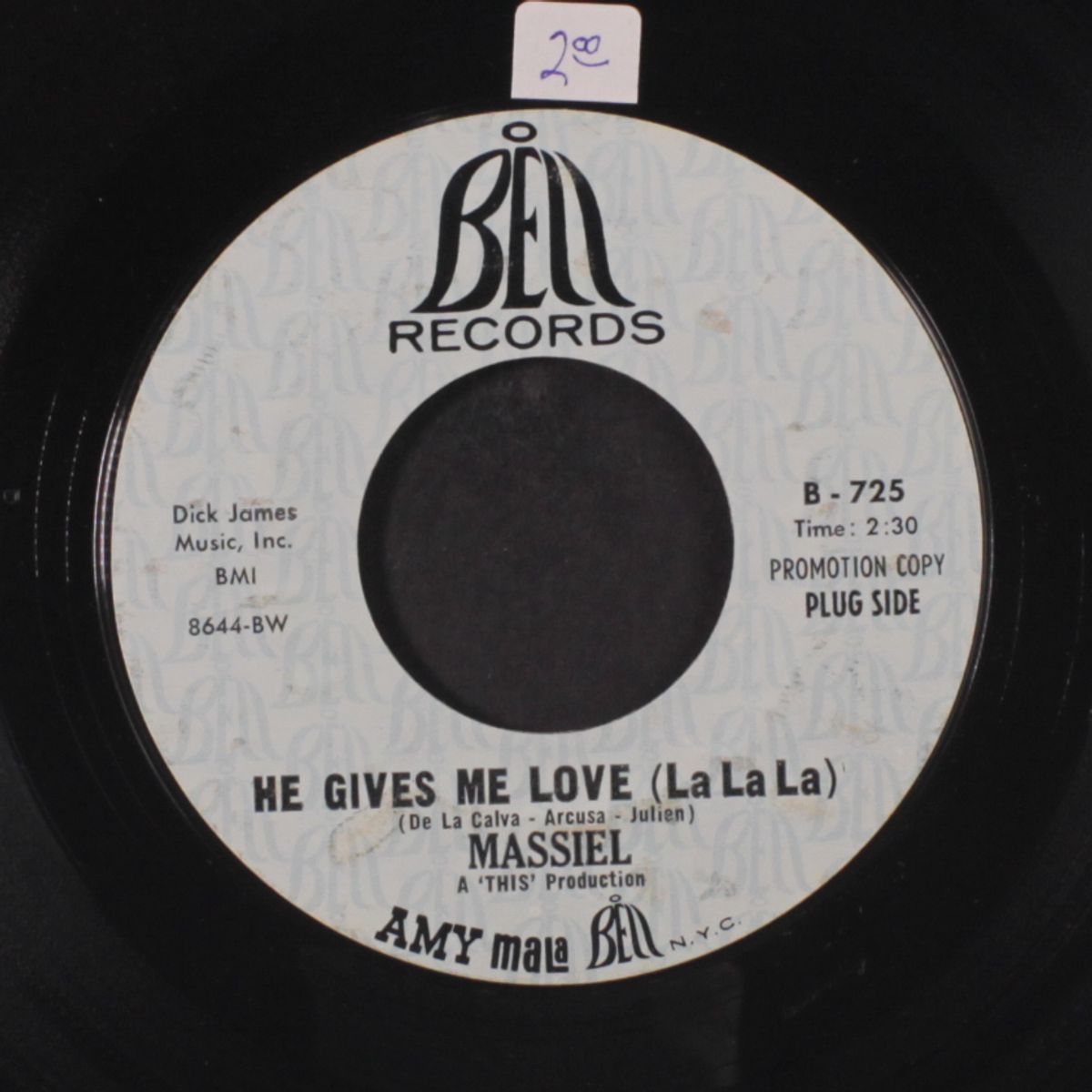 la la la / he gives me love by MASSIEL