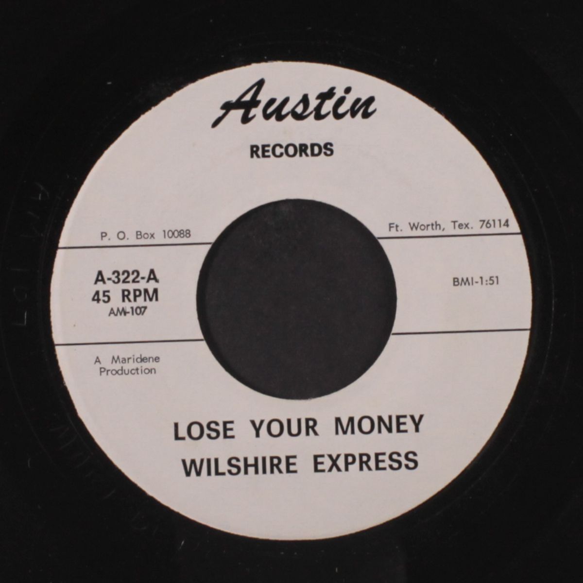 lose your money / carla by WILSHIRE EXPRESS