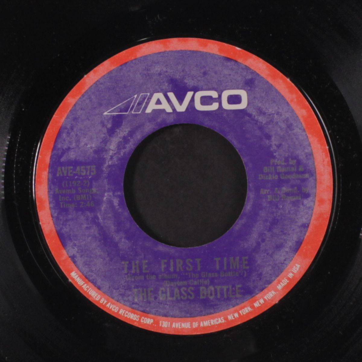 i ain't got time anymore / the first time by GLASS BOTTLE