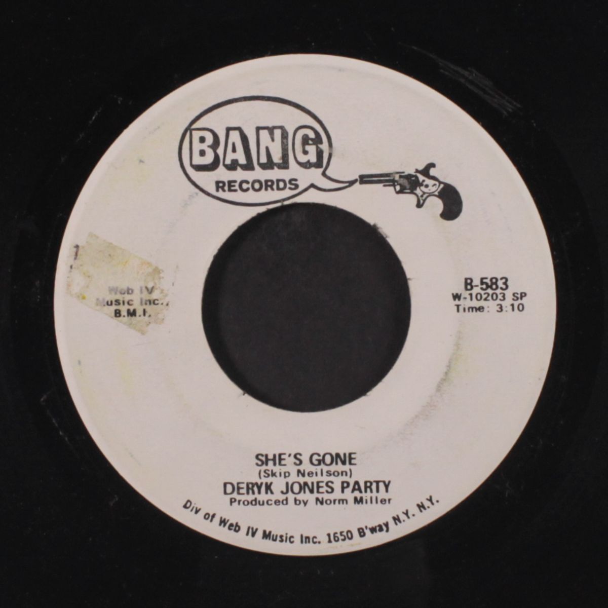 don't shut me out / she's gone by DERYK JONES PARTY