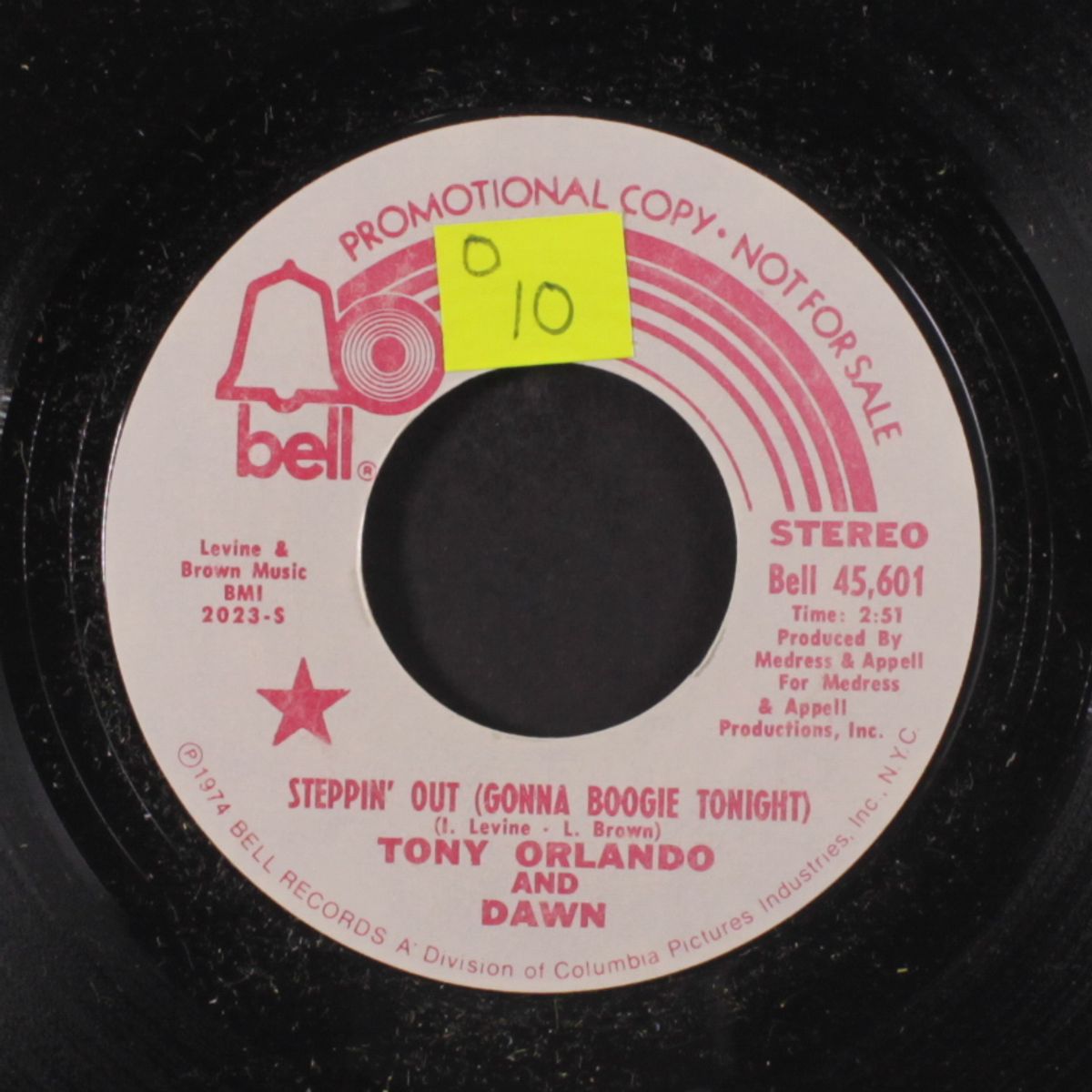 steppin' out / mono by TONY ORLANDO & DAWN