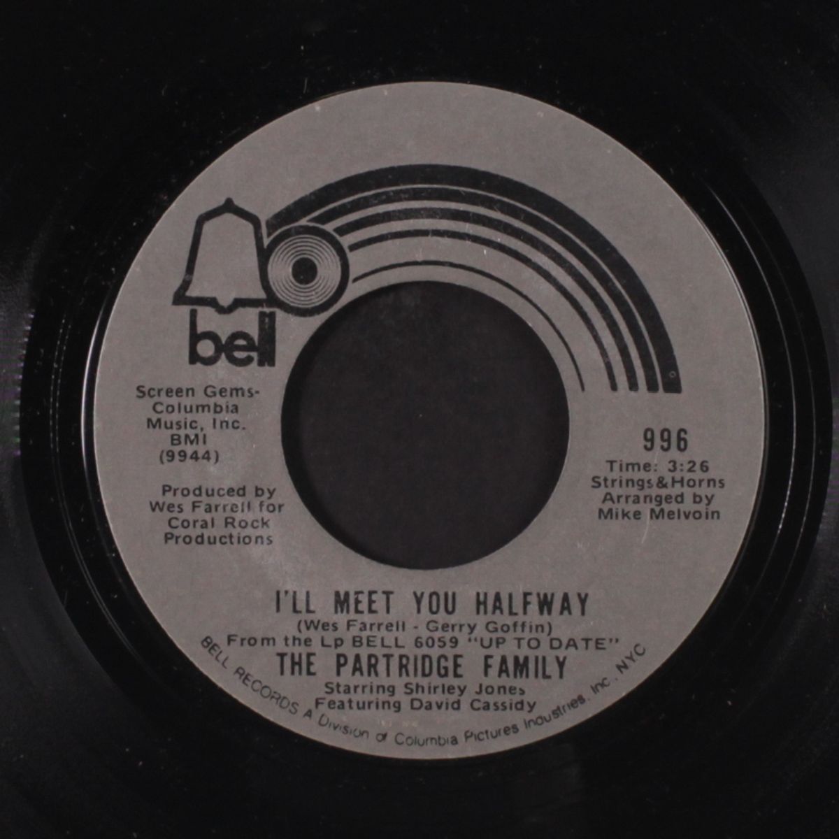 i'll meet you halfway / morning rider on the road by PARTRIDGE FAMILY