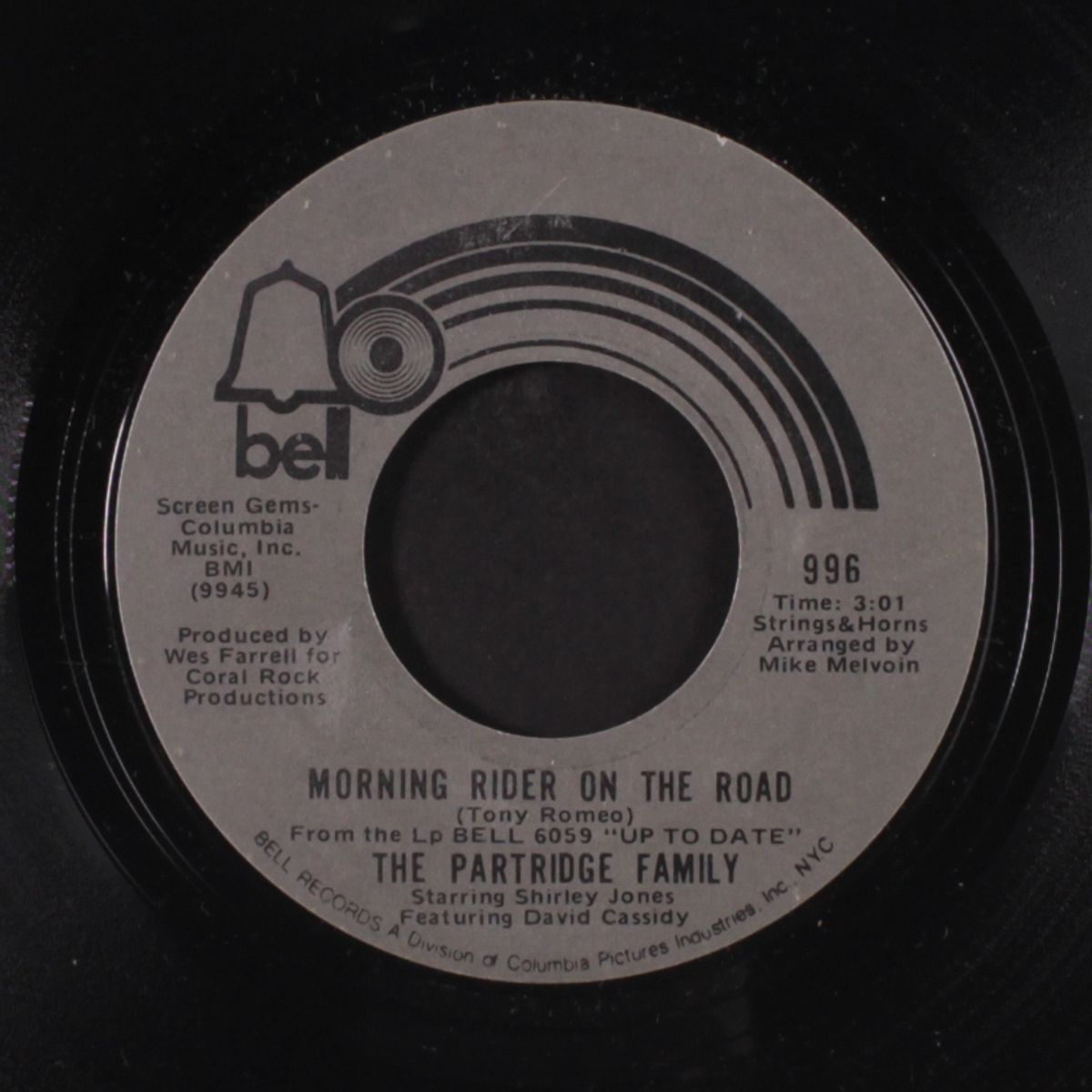 i'll meet you halfway / morning rider on the road by PARTRIDGE FAMILY