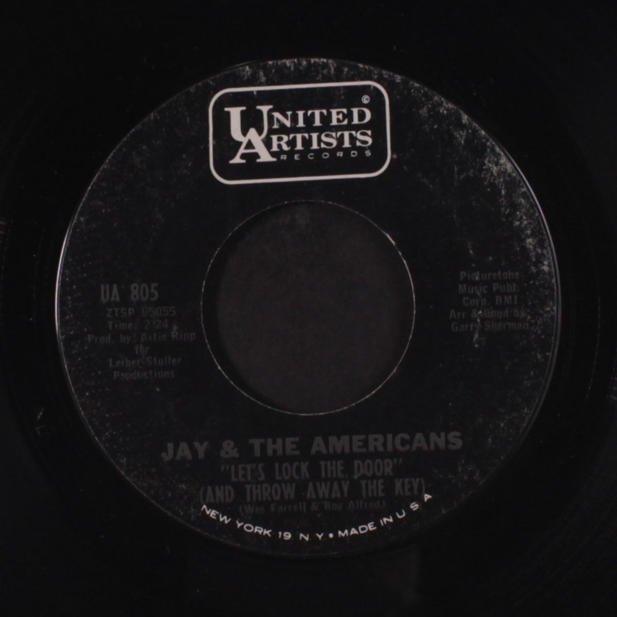 let's lock the door / i'll remember you by JAY & AMERICANS