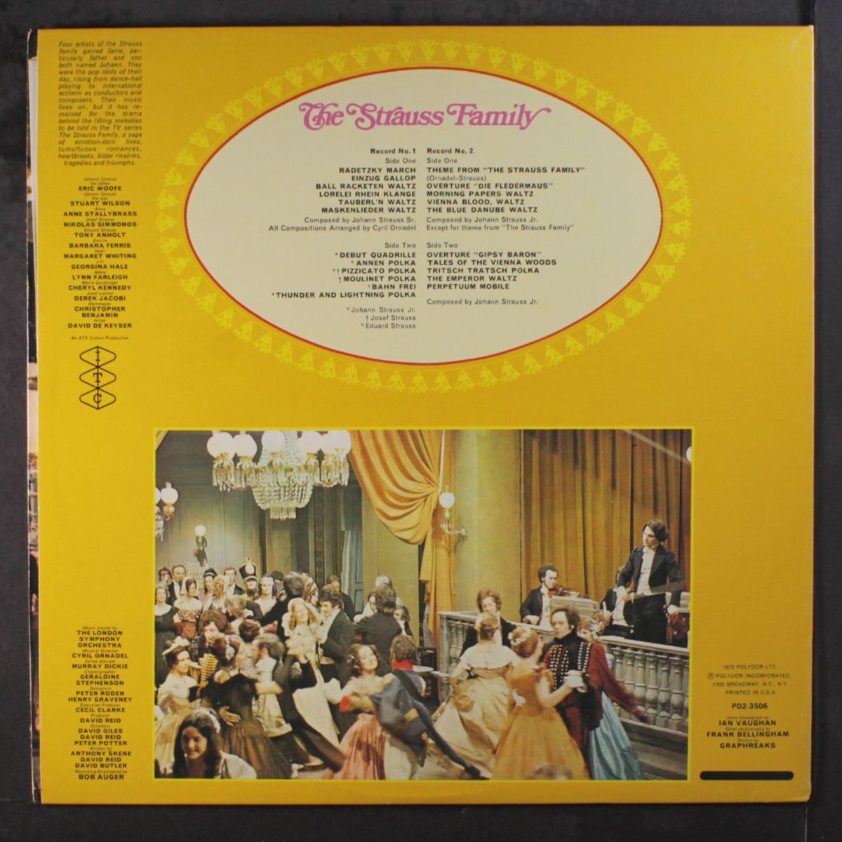 the strauss family by LONDON SYMPHONY ORCHESTRA