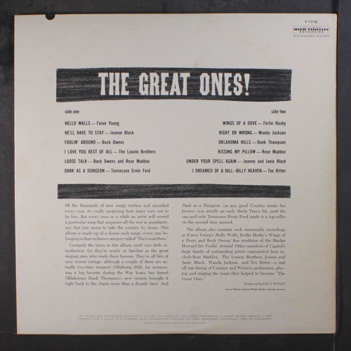 the great ones! by VARIOUS