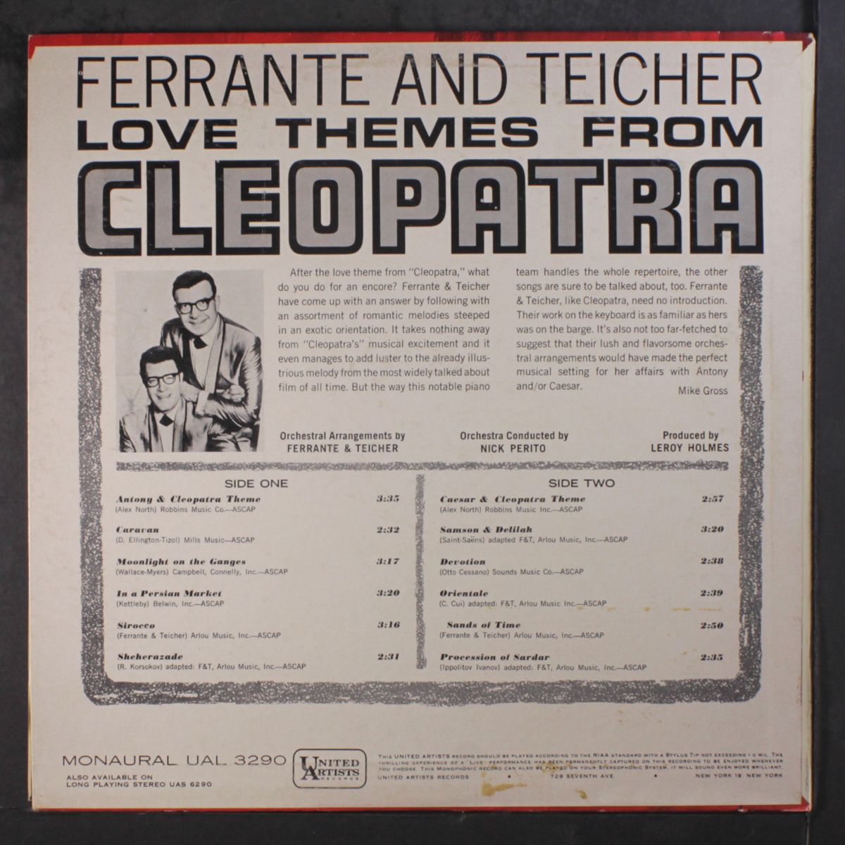 love themes from cleopatra by FERRANTE & TEICHER