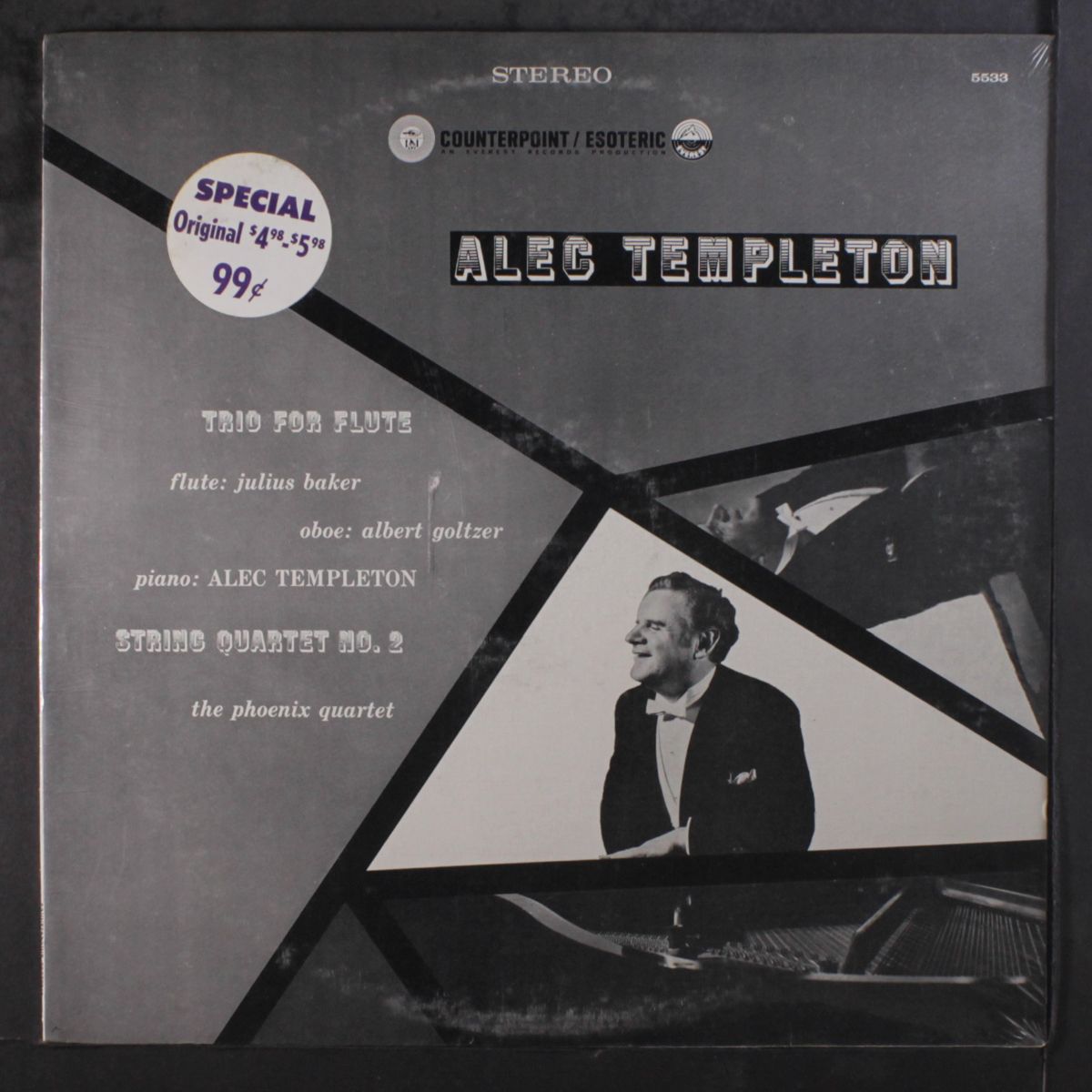 two chamber works by ALEC TEMPLETON
