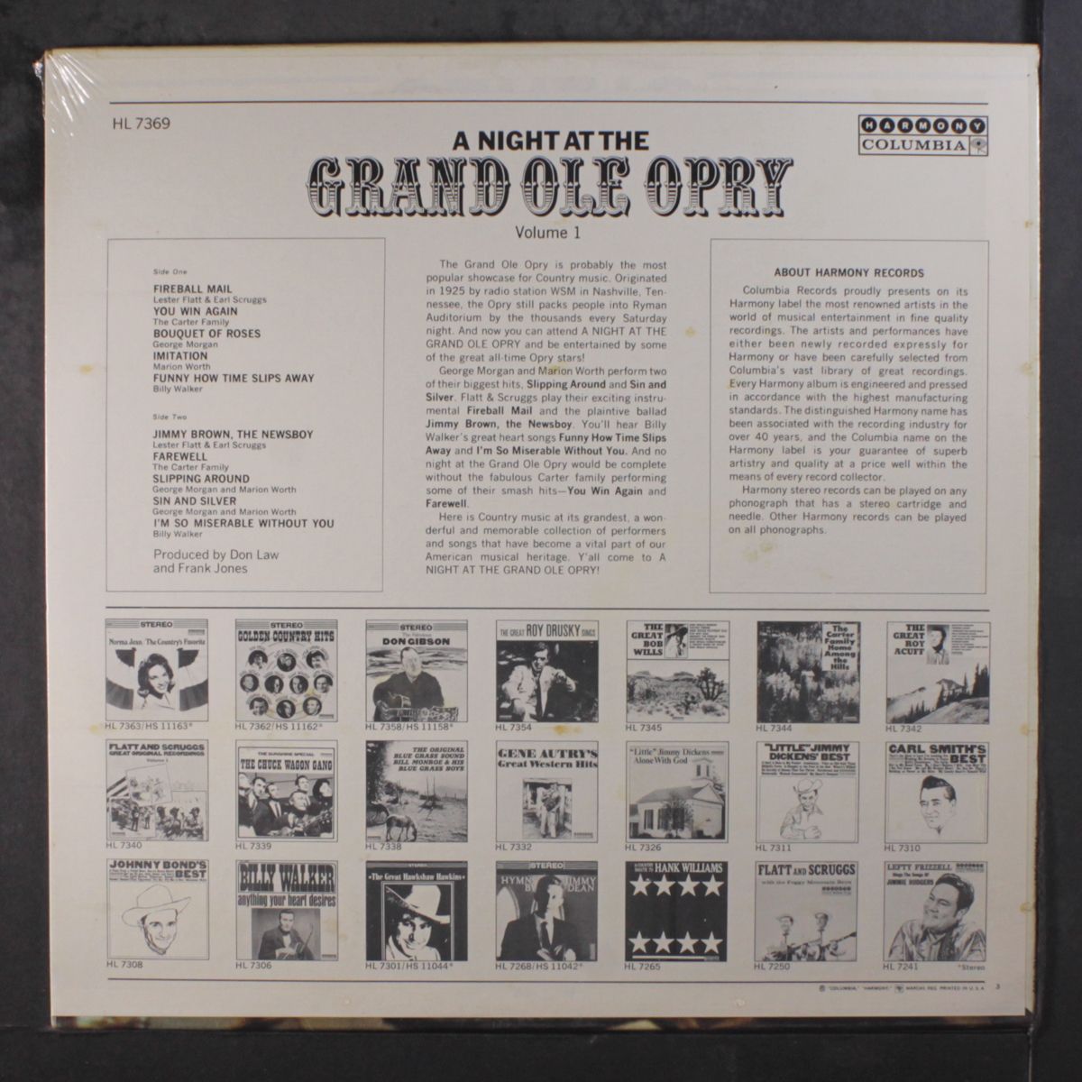 a night at the grand ole opry by VARIOUS