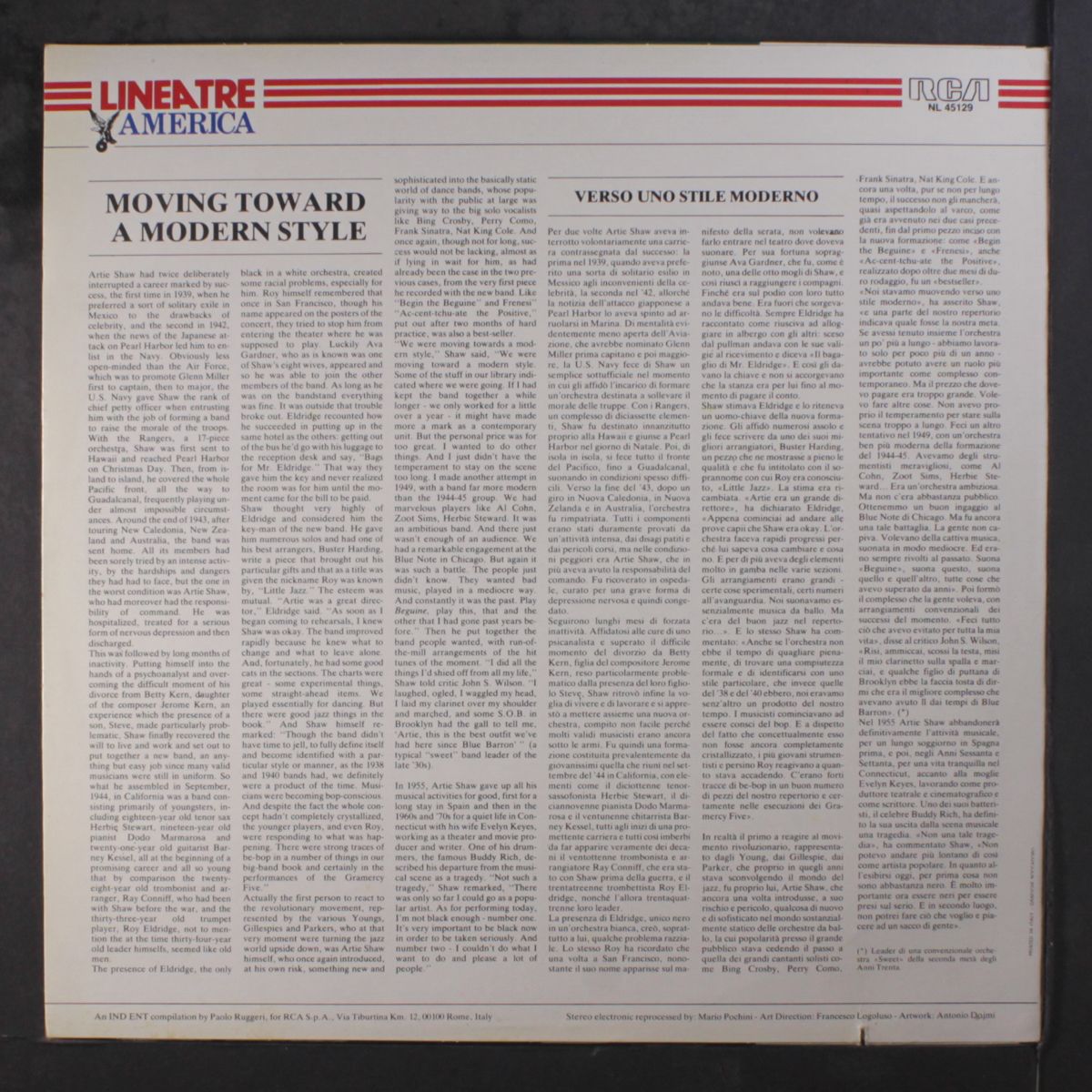 his third band / his gramercy five 1944-1945 by ARTIE SHAW