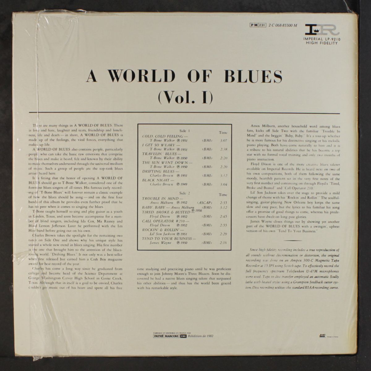 a world of blues by VARIOUS