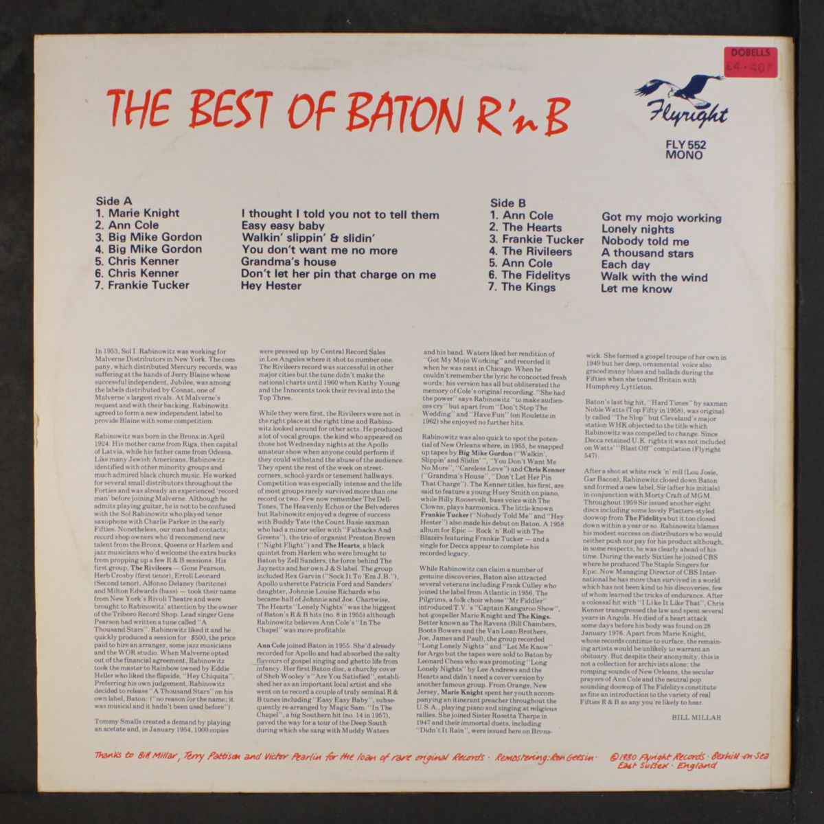 the best of baton r 'n b by VARIOUS