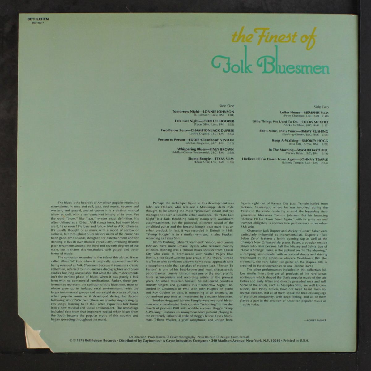 the finest of folk bluesmen by VARIOUS