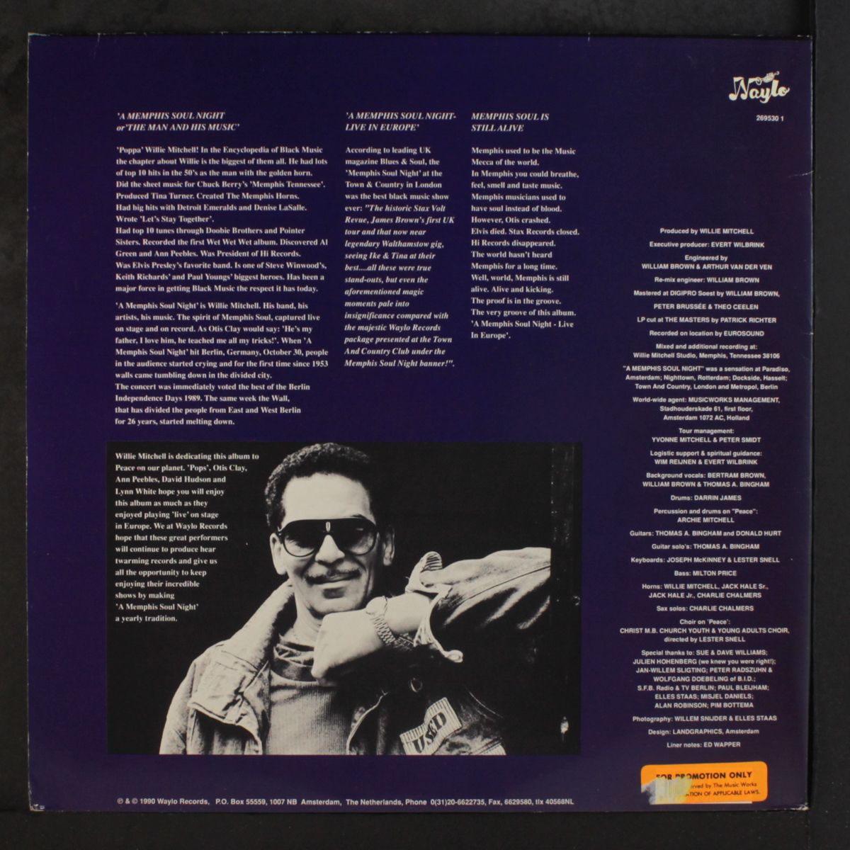 a memphis soul night - live in europe by VARIOUS