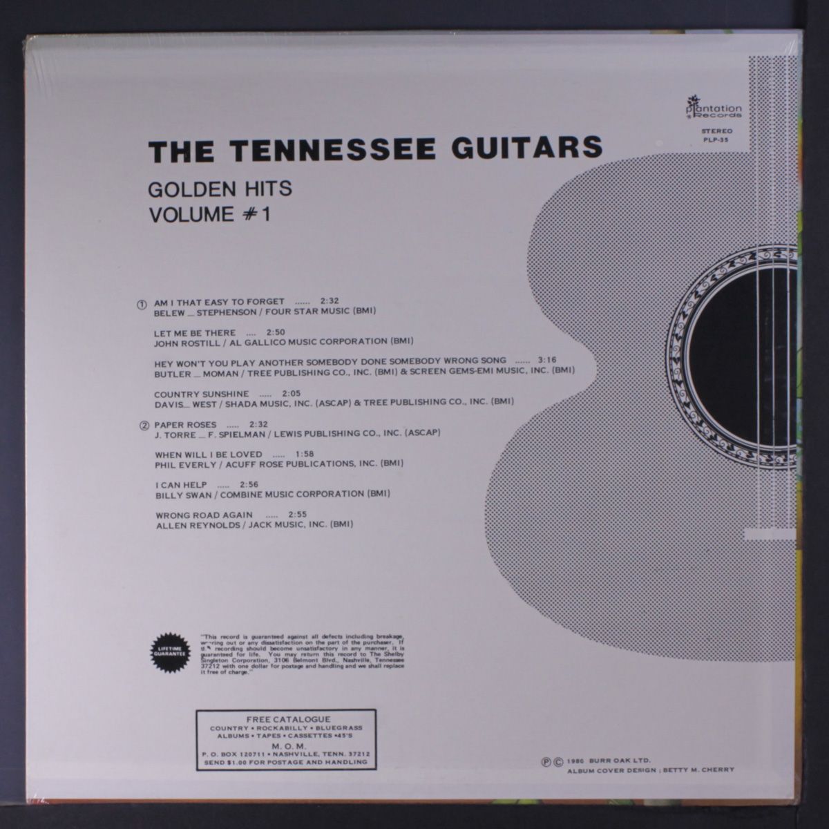country gold, vol. 1 by TENNESSEE GUITARS