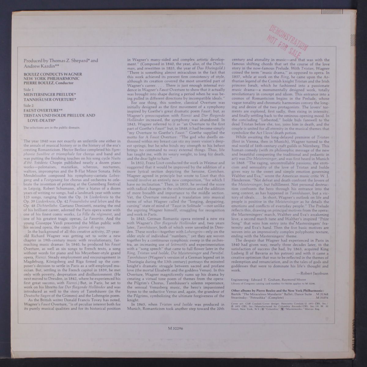 boulez conducts wagner by PIERRE BOULEZ