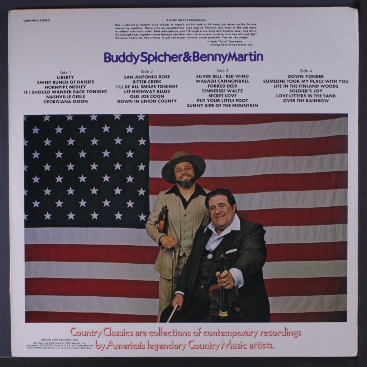 great american fiddle collection by BUDDY SPICHER & BENNY MARTIN