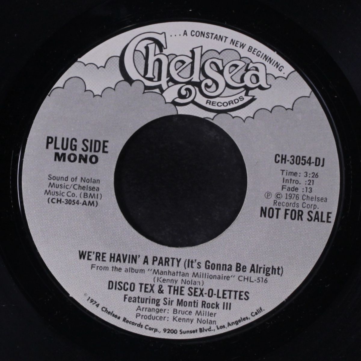 we're havin' a party / mono by DISCO TEX & SEX-O-LETTES