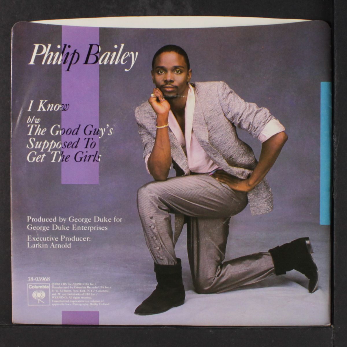 i know / the good guy's supposed to get the girls by PHILIP BAILEY
