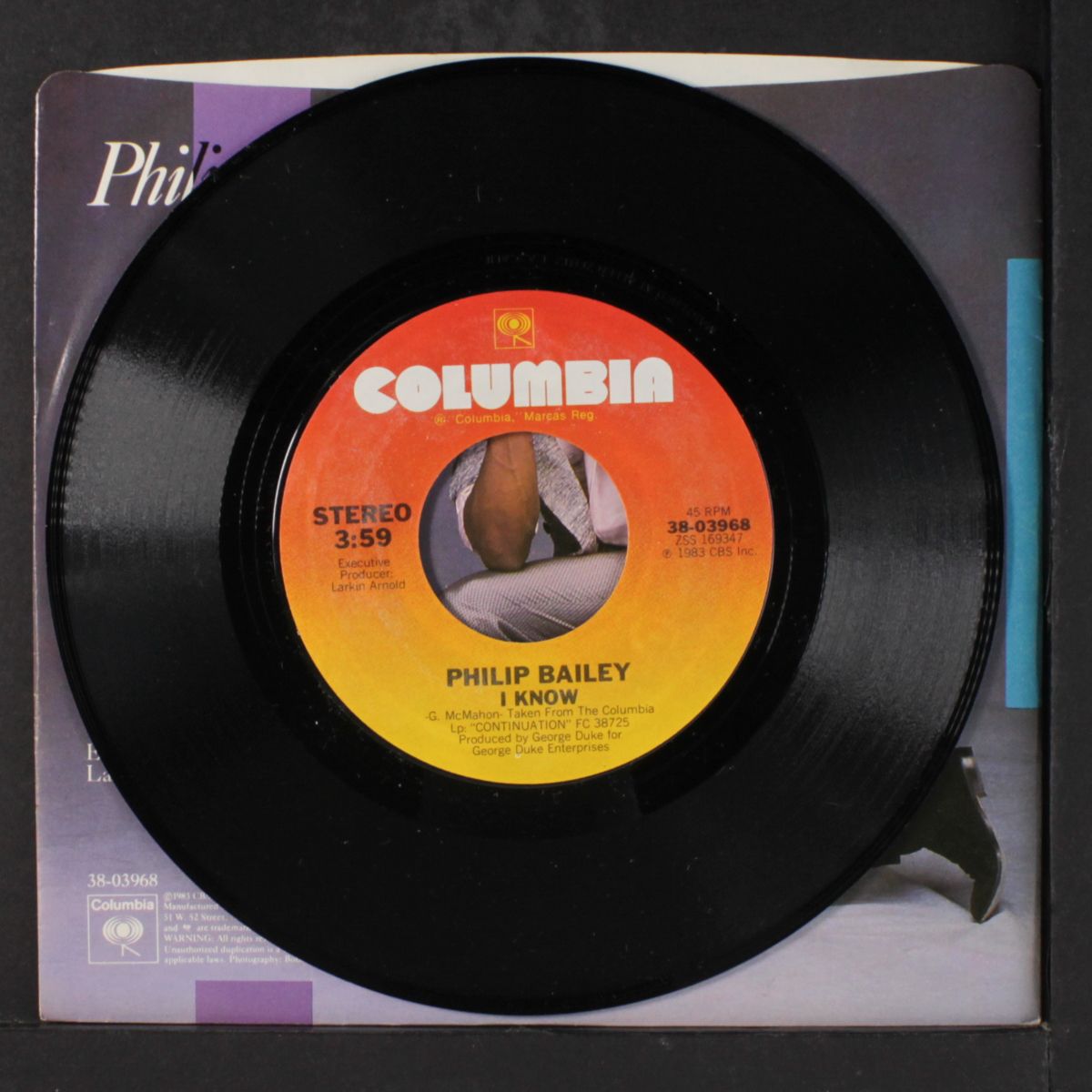 i know / the good guy's supposed to get the girls by PHILIP BAILEY