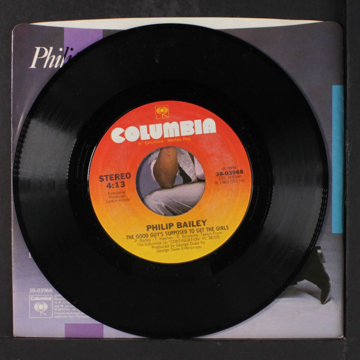 i know / the good guy's supposed to get the girls by PHILIP BAILEY