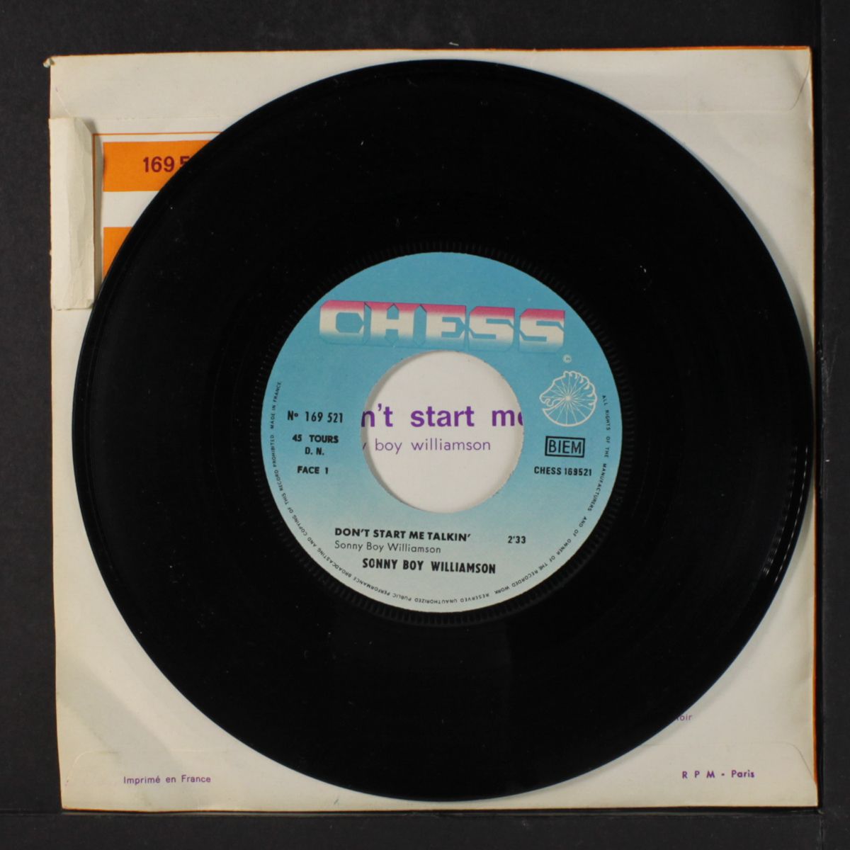 don't start me talkin' / help me by SONNY BOY WILLIAMSON
