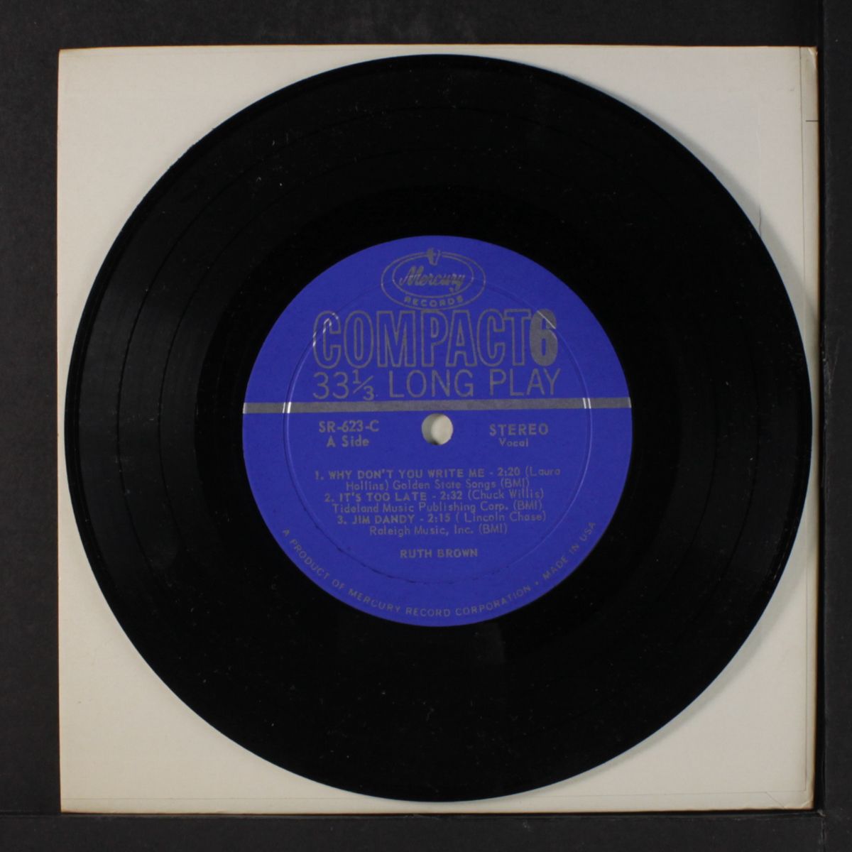 along comes ruth by RUTH BROWN