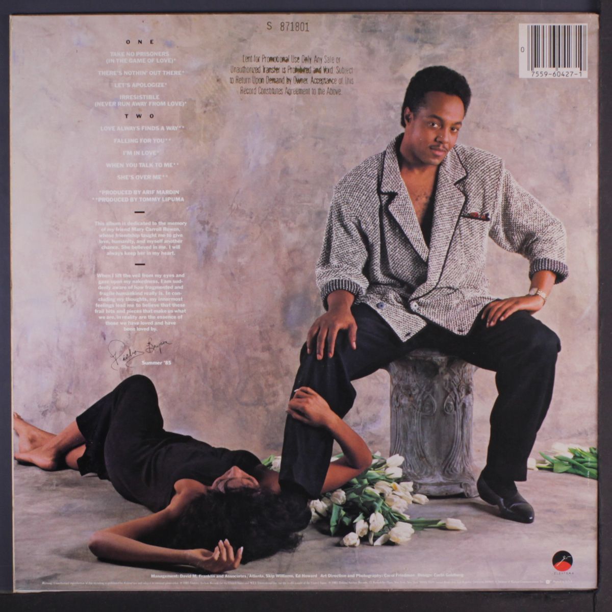 take no prisoners by PEABO BRYSON