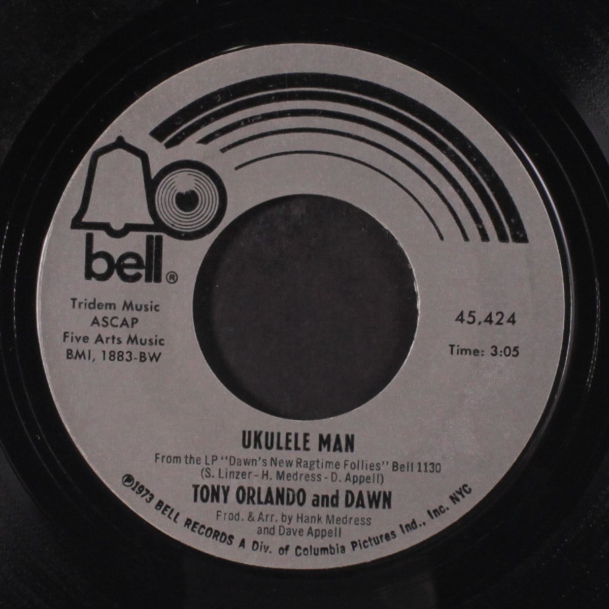 who's in the strawberry patch with sally / ukelele man by TONY ORLANDO & DAWN