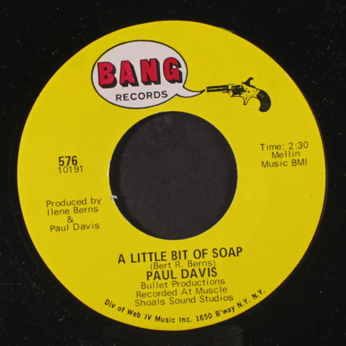 three little words / a little bit of soap by PAUL DAVIS