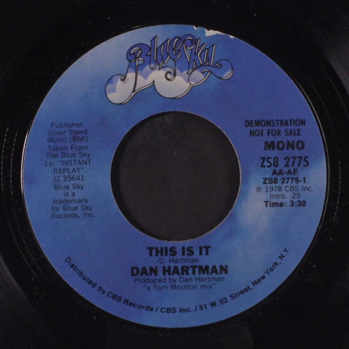 this is it / mono by DAN HARTMAN
