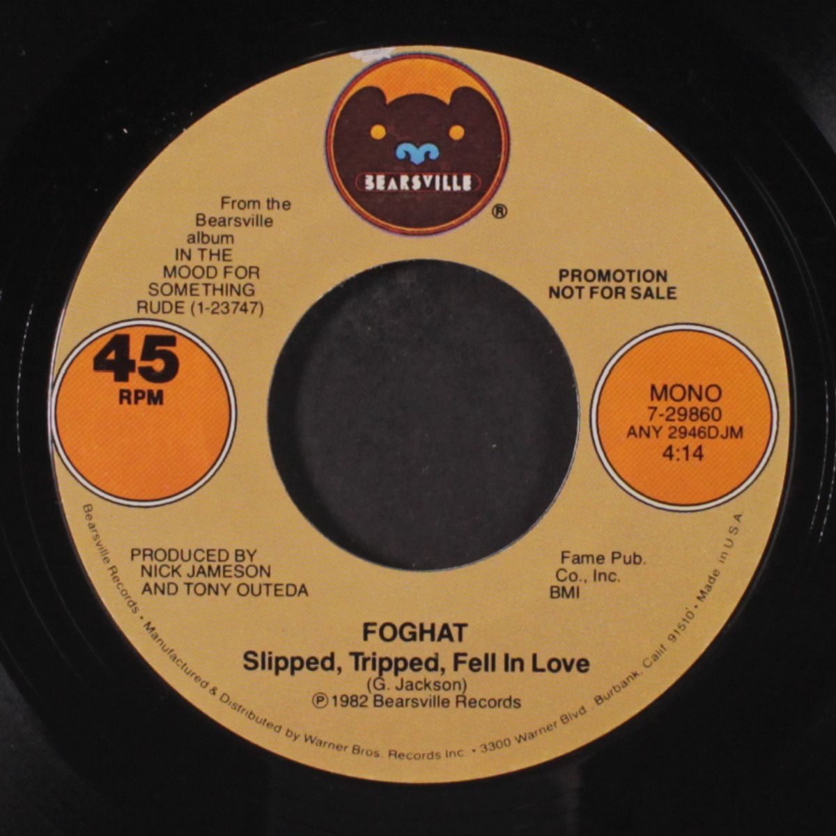 slipped, tripped, fell in love / mono by FOGHAT