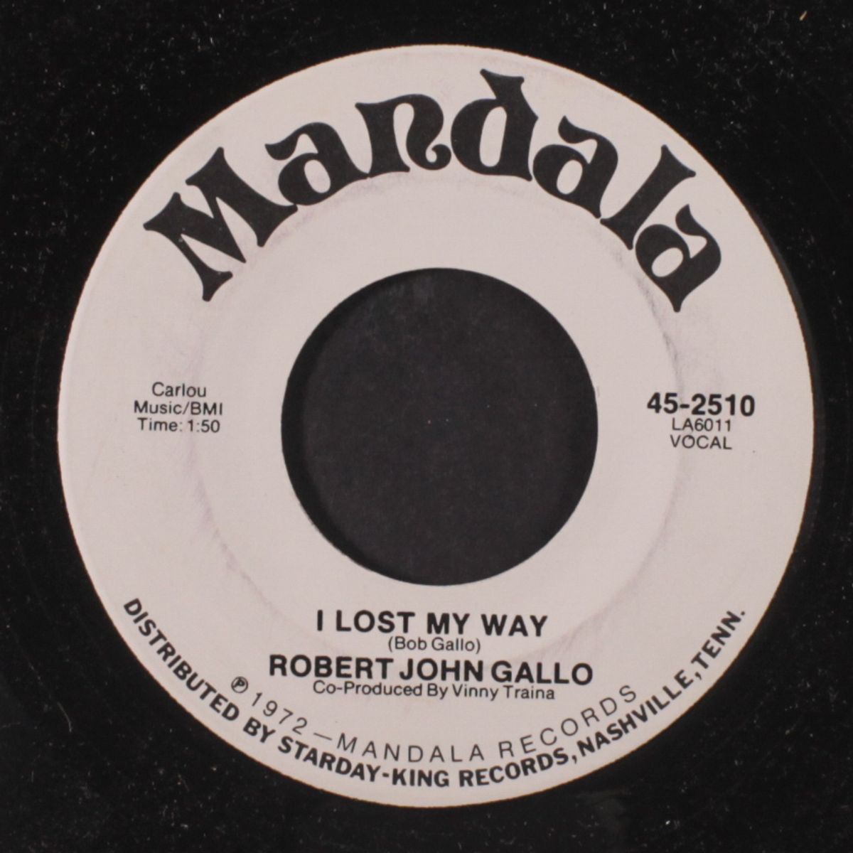 simple song / i lost my way by ROBERT JOHN GALLO