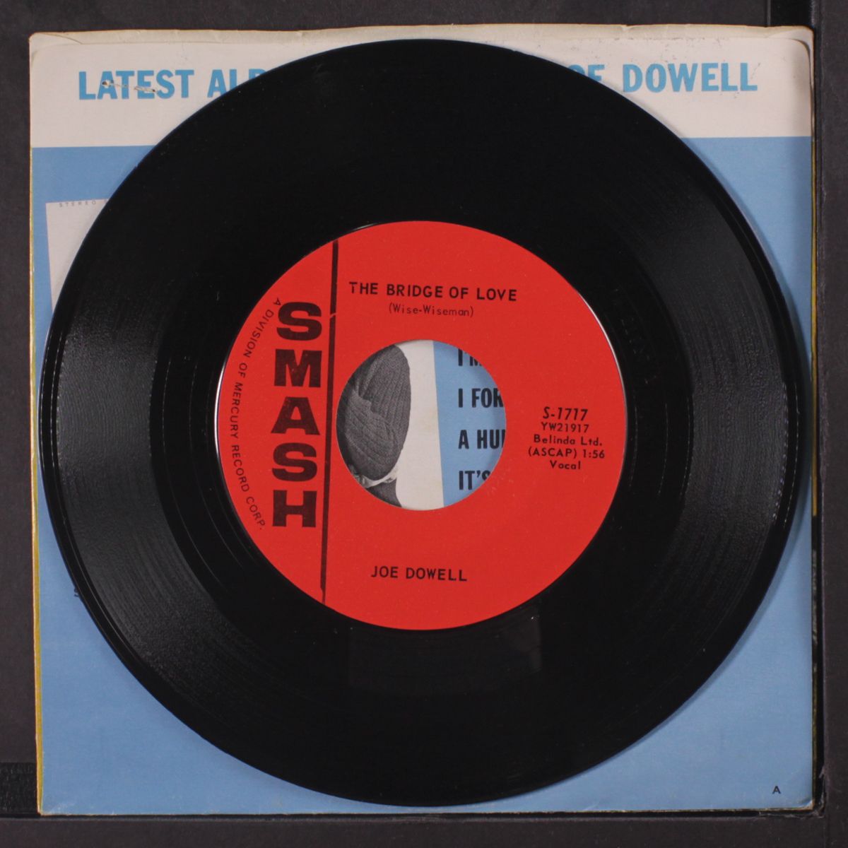 bridge of love / just love me by JOE DOWELL