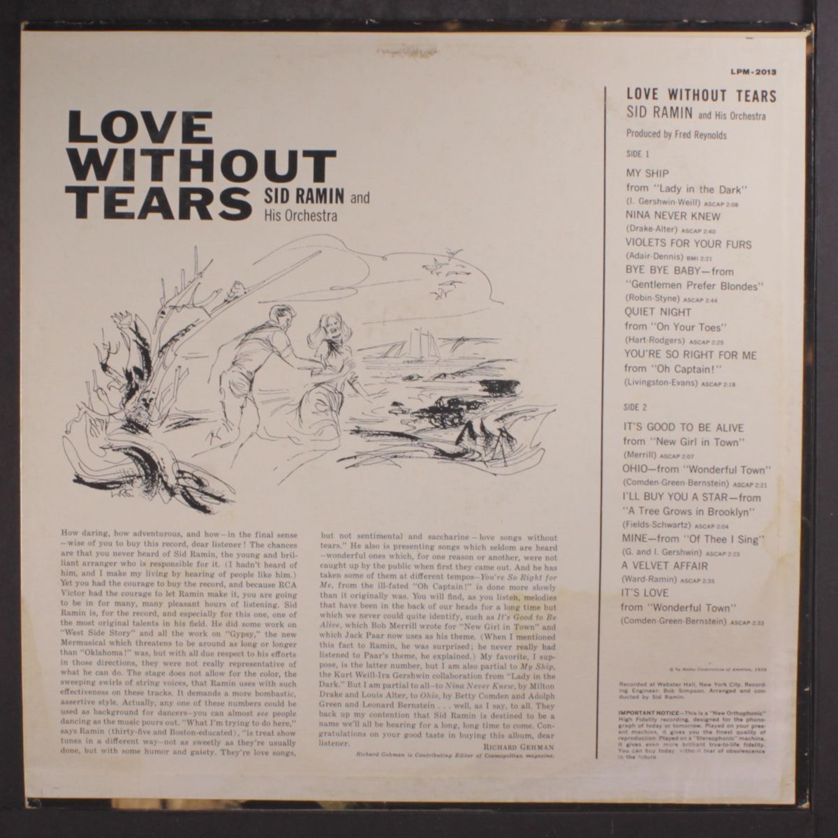 love without tears by SID RAMIN