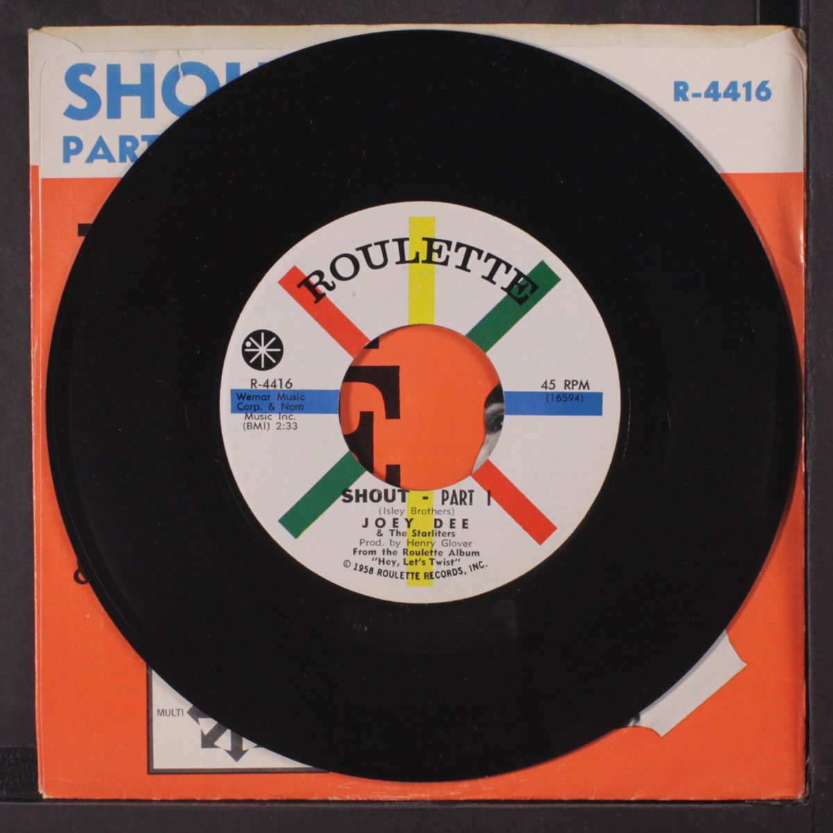 shout / part 2 by JOEY DEE & STARLITERS