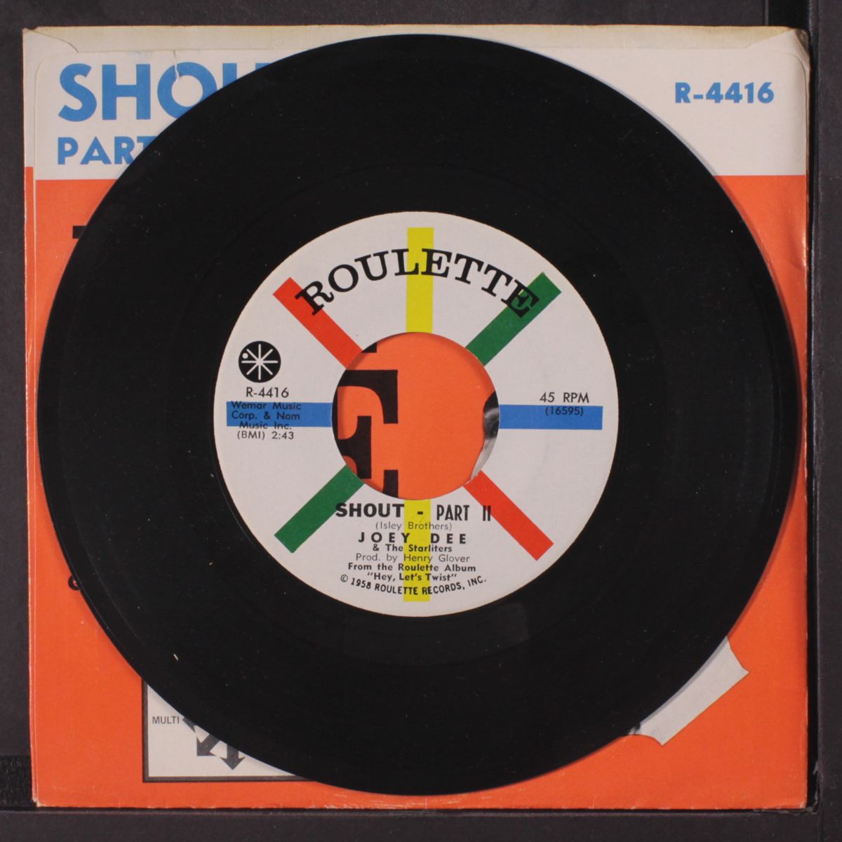shout / part 2 by JOEY DEE & STARLITERS