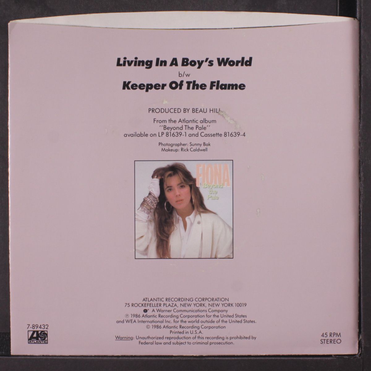 living in a boys world / same by FIONA