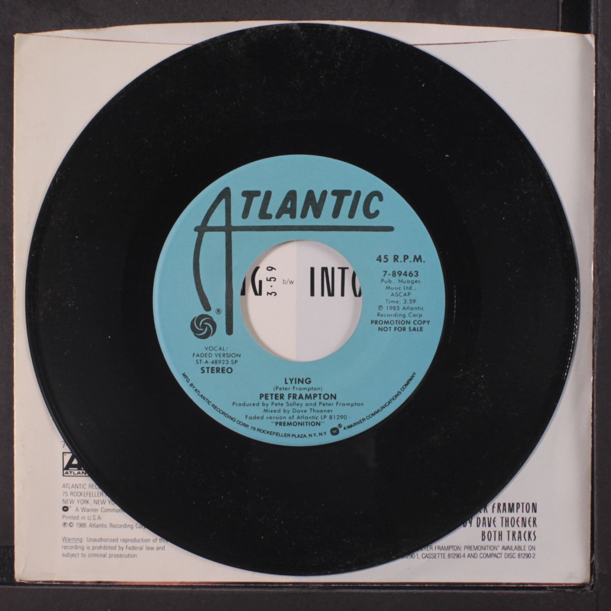 lying / same by PETER FRAMPTON