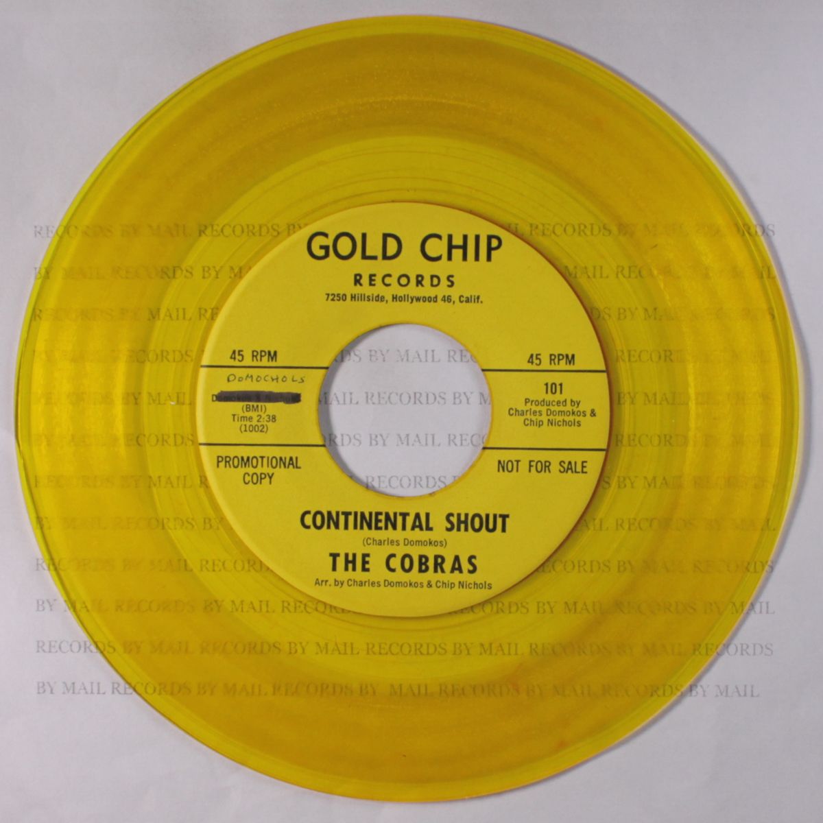 baby baby / continental shout by COBRAS