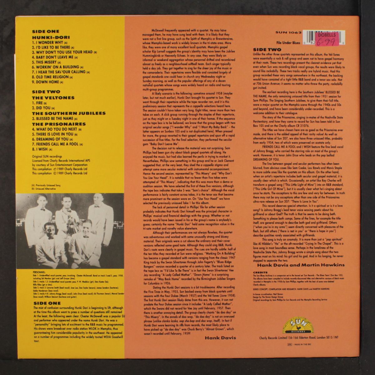 sun blues archive, vol. 3; deep harmony by VARIOUS
