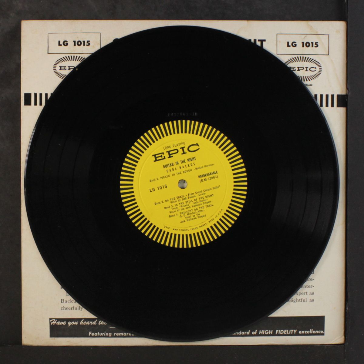 guitar in the night by EARL BACKUS