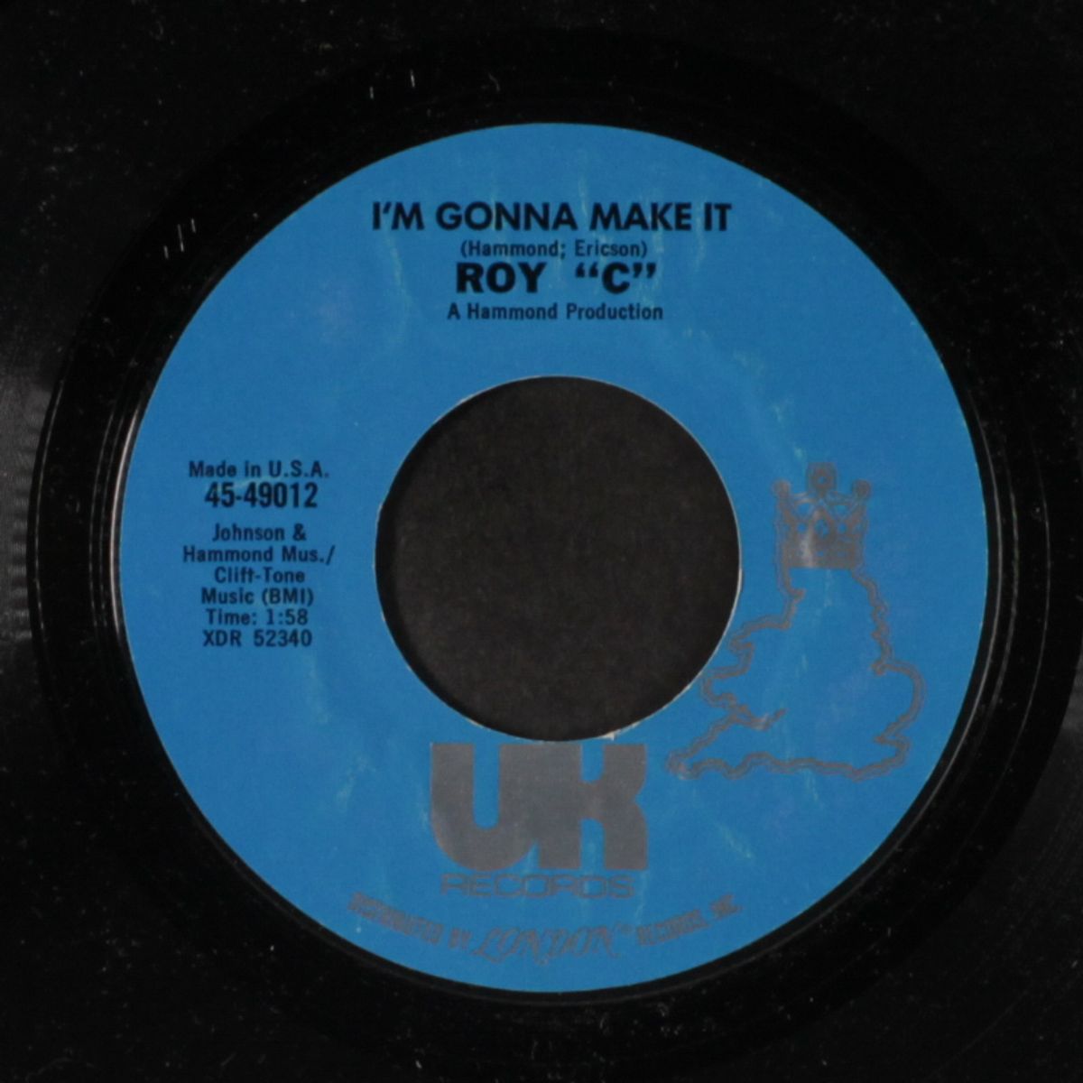 shotgun wedding / i'm gonna make it by ROY C