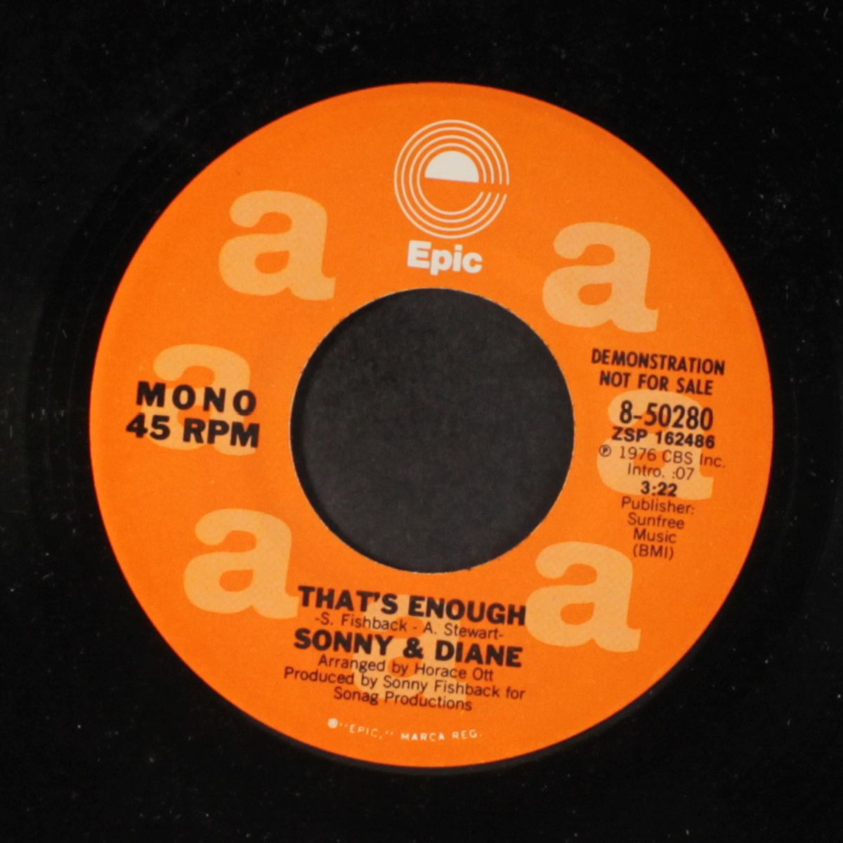 that's enough / mono by SONNY & DIANE