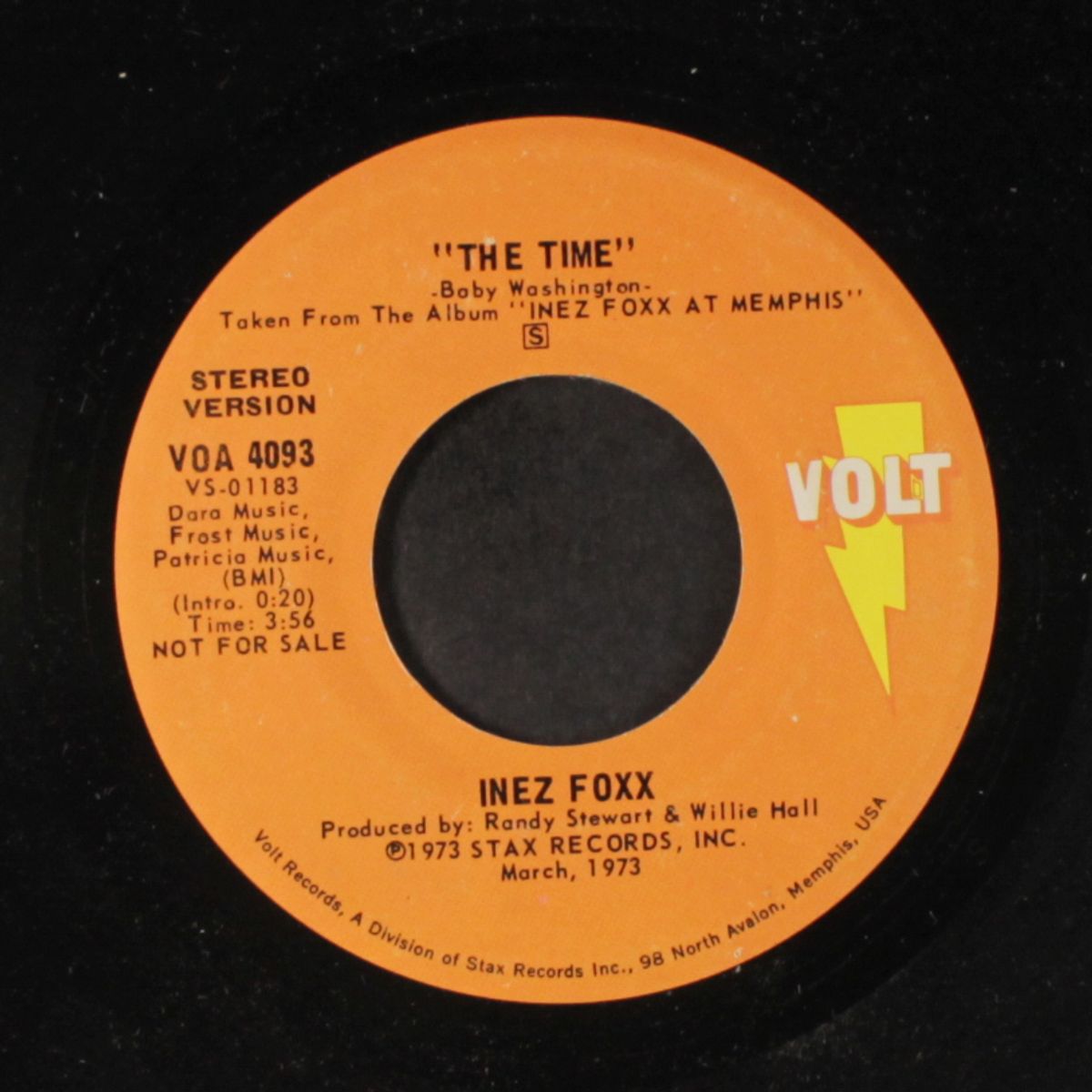 the time / one woman's man by INEZ FOXX
