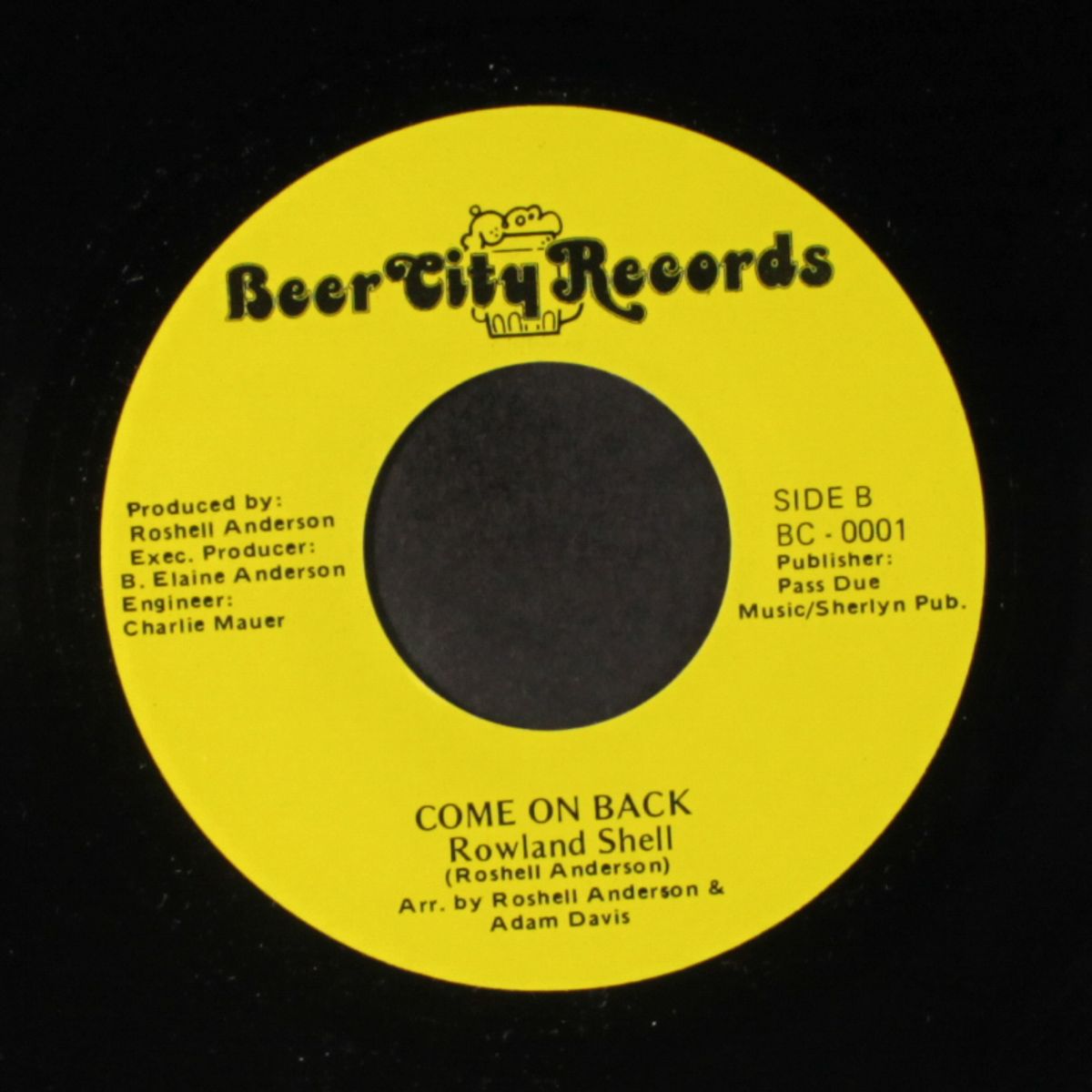 tease me so good / come on back by ROWLAND SHELL
