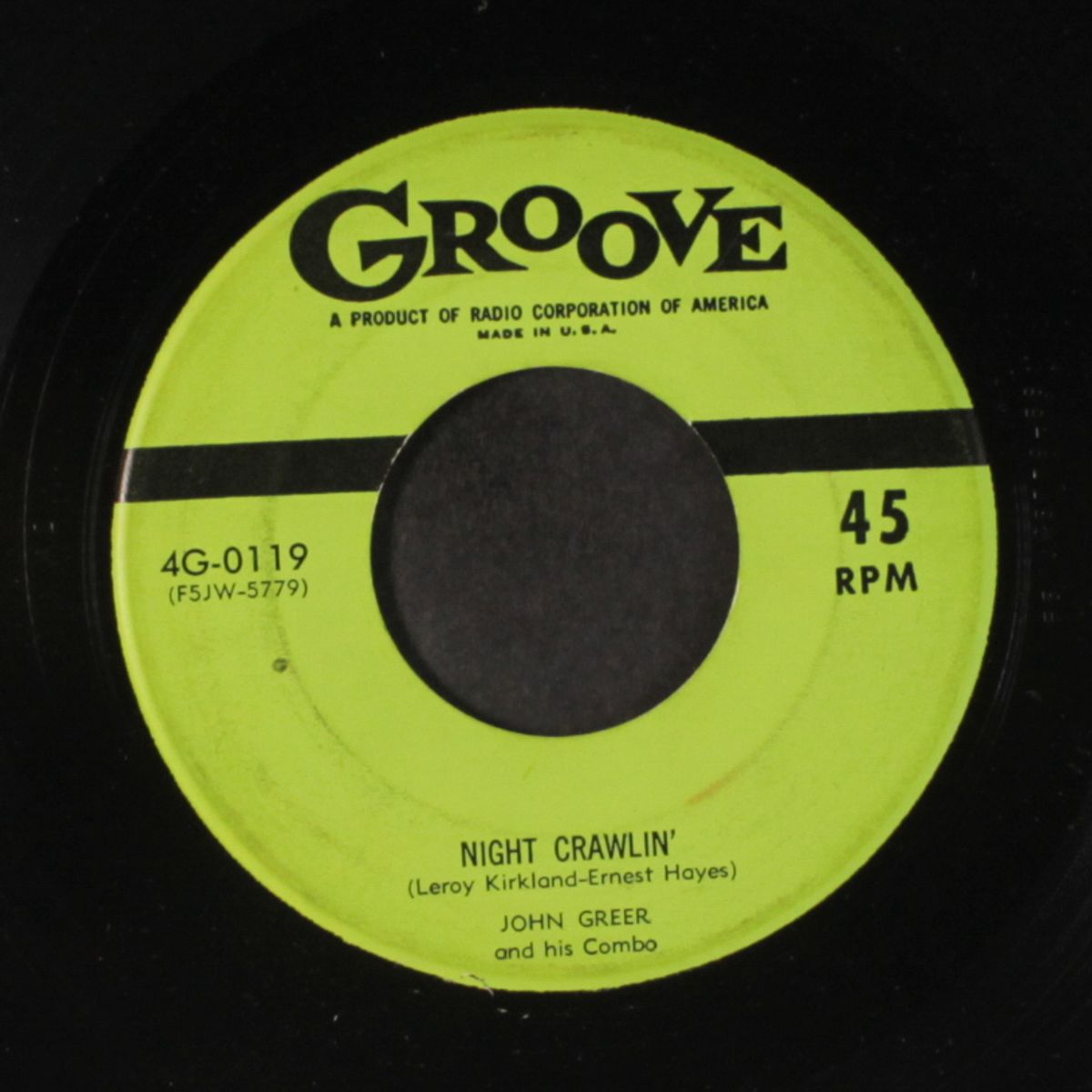 come back maybelline / night crawlin' by JOHN GREER