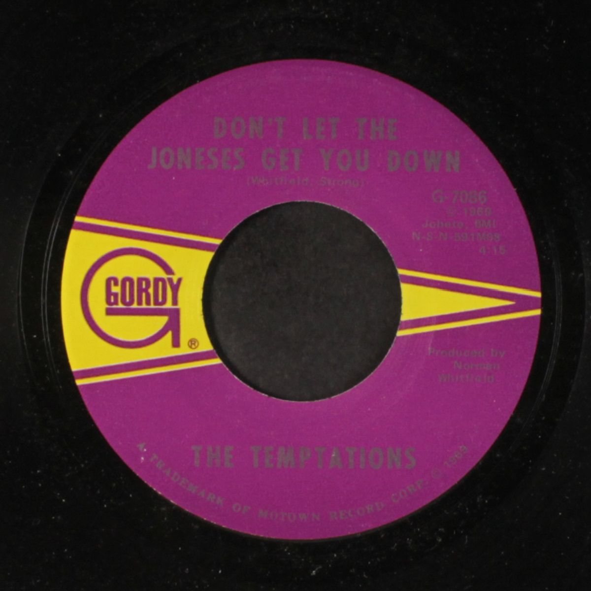 don't let the joneses get you down / since i've lost you by TEMPTATIONS