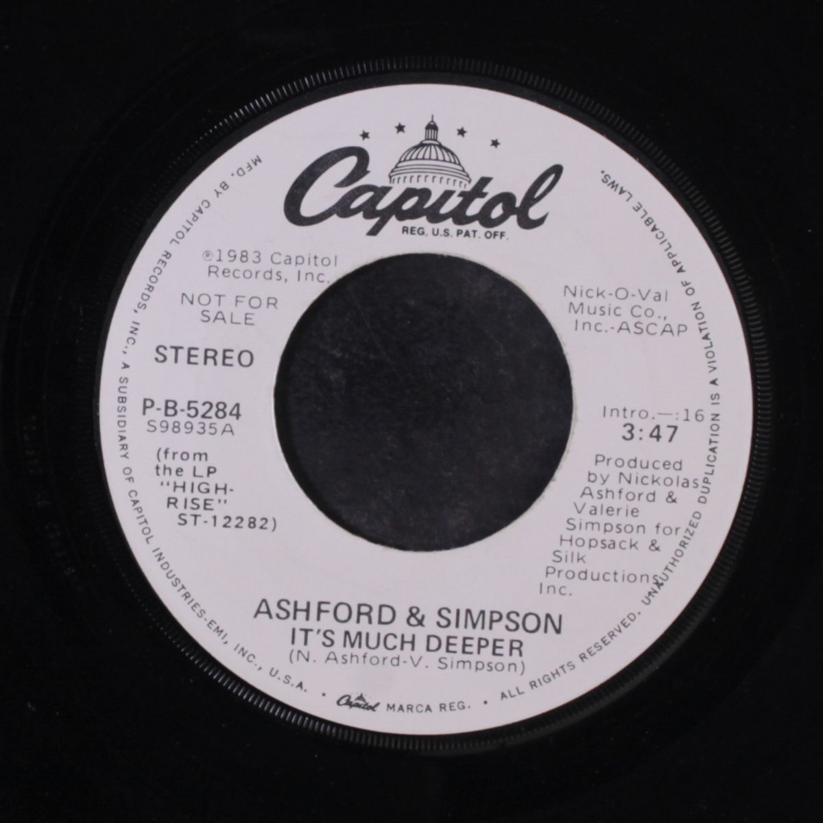 it's much deeper / same by ASHFORD & SIMPSON